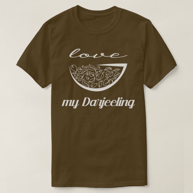 love my Darjeeling 1 T-Shirt (Design Front)