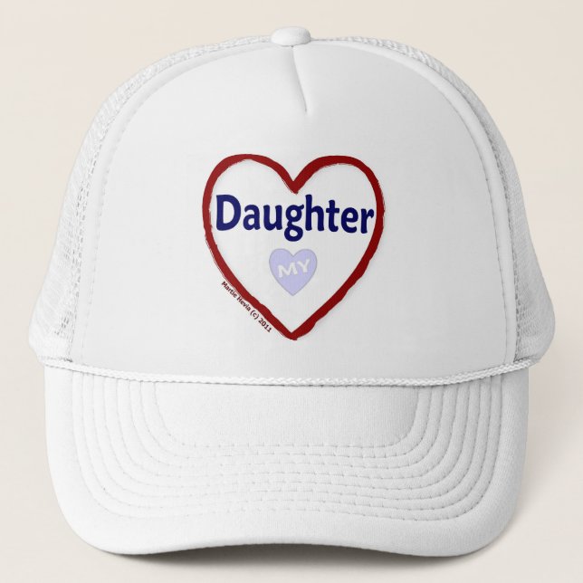 Love My Daughter Trucker Hat (Front)