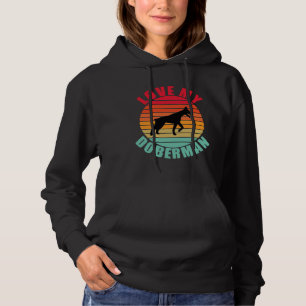 Love My Doberman Hoodie