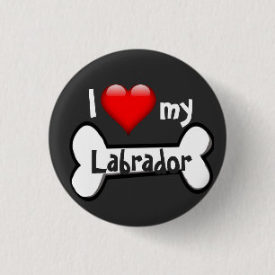 Love my Dog Breed (enter favourite breed) Custom 3 Cm Round Badge