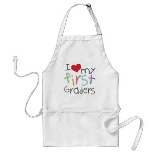 Love My First Graders Standard Apron