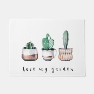 Love My Garden Cactus Doormat