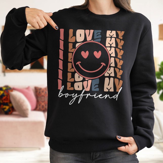 Love My Girlfriend Sweatshirt, Positive Sweatshirt (Creator Uploaded)