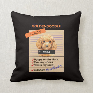 Love My Goldendoodle Despite Bad Habits        Cushion
