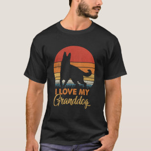 Love My Granddog German Shepherd Grandparents T-Shirt