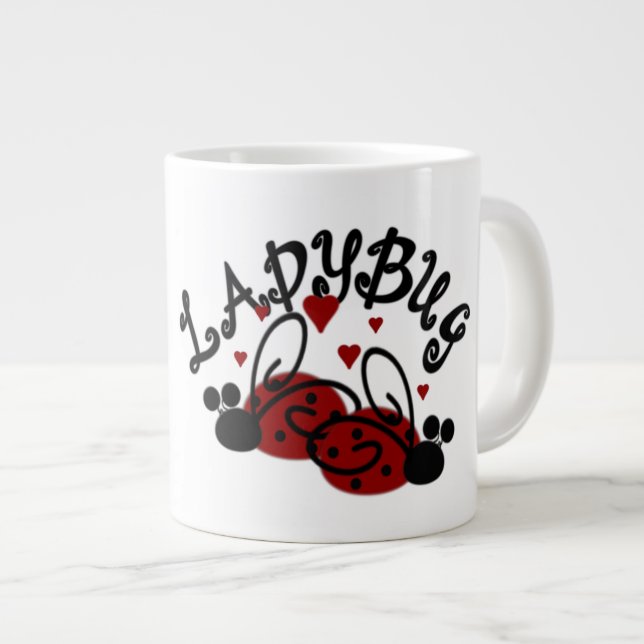 Love My Ladybug - Jumbo Mug (Front Right)
