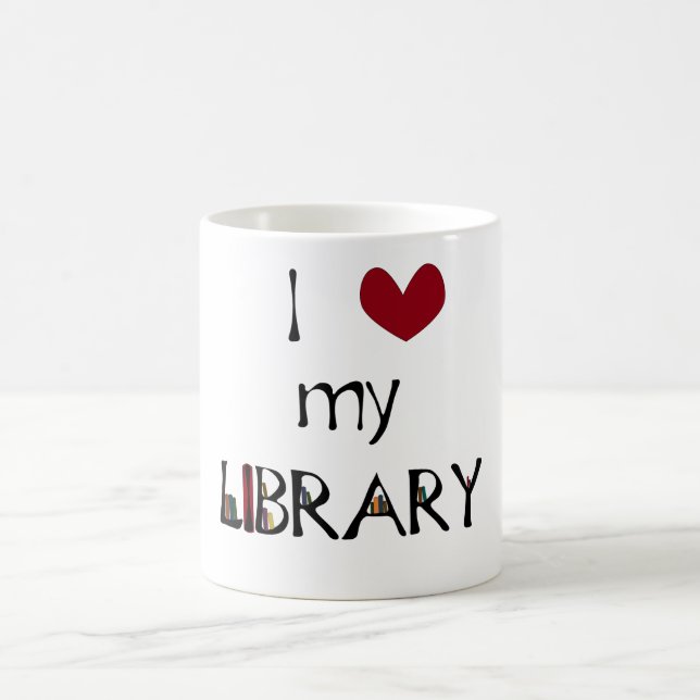 Love My Library Coffee Mug (Center)