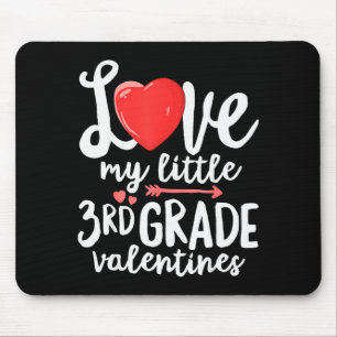 Love My Little 3rd Grade Valentines Teacher Gift M Mouse Pad