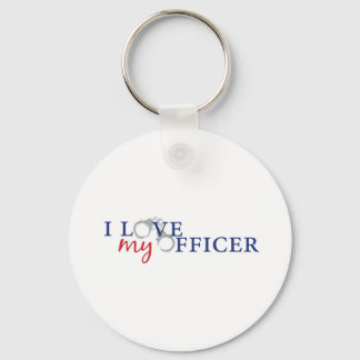Love My Officer Key Ring
