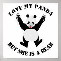Love My Panda But She is a Bear