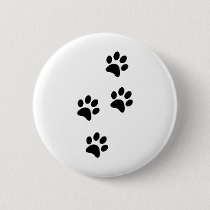 Love My Paws 6 Cm Round Badge