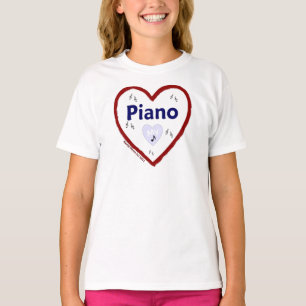 Love: My Piano T-Shirt