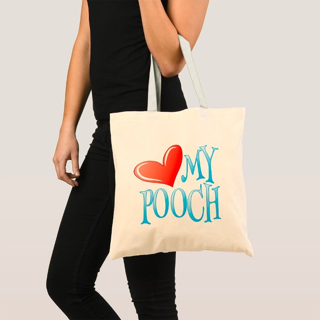 Love My Pooch Tote Bag (Creator Uploaded)