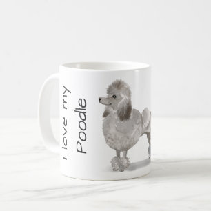 Love My Poodle Coffee Mug