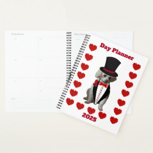 Love My Poodle Day Planner 2025