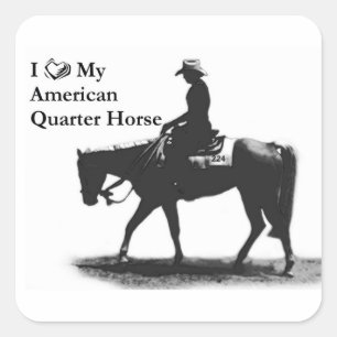 Love my QH mouse pad Square Sticker