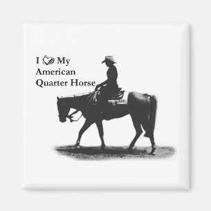Love my Quarter Horse magnet
