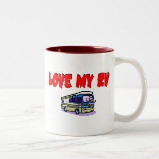 Love My RV Two-Tone Coffee Mug