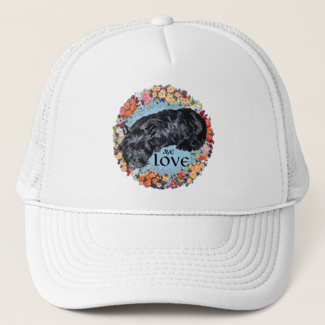 Love My Scottish Terrier Trucker Hat (Front)