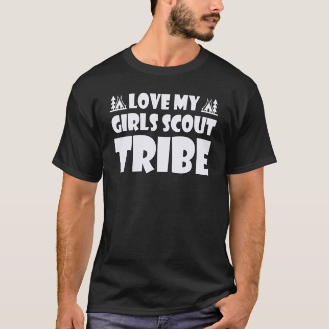 Love My Scout Tribe  Scouting T-Shirt (Front)