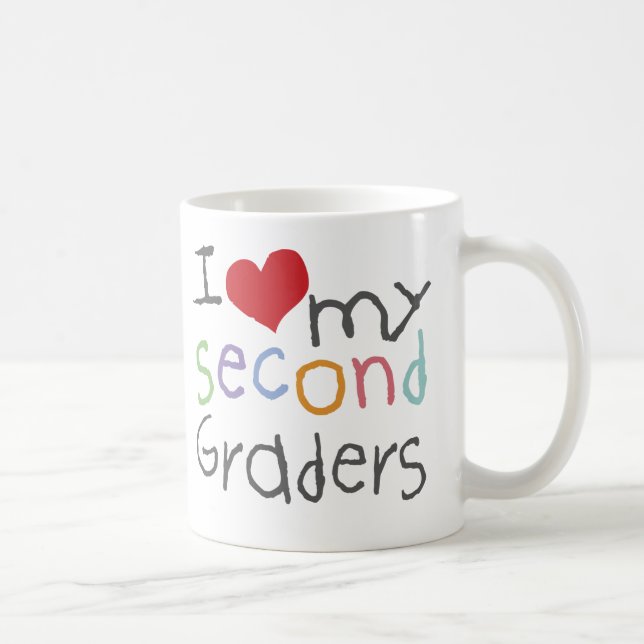Love My Second Graders Coffee Mug (Right)