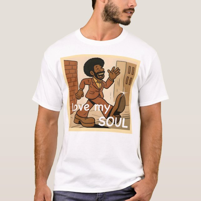 Love My Soul animation t shirt (Front)