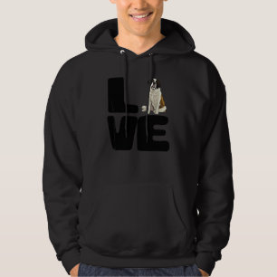 Love My St Bernard Dog Hoodie