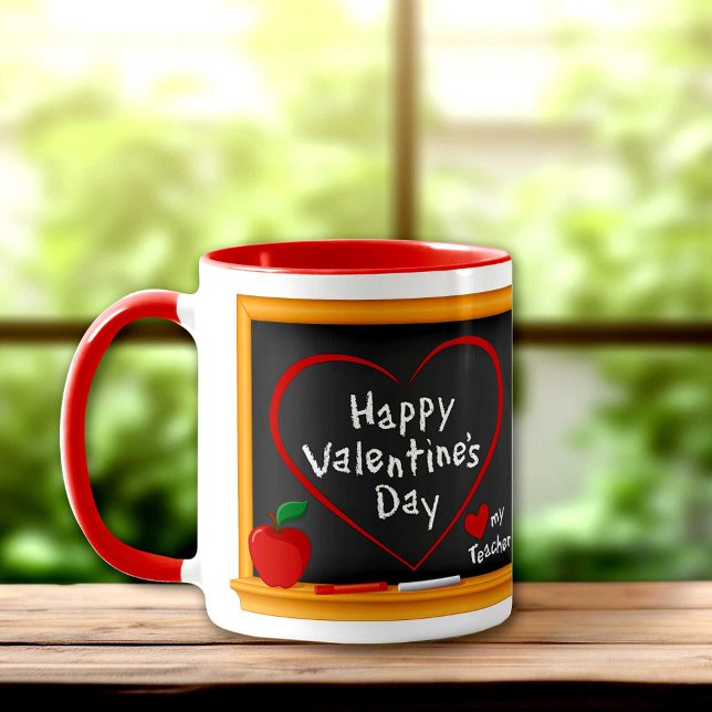 Love My Teacher! Happy Valentine's Day! Mug (Love My Teacher! Happy Valentine's Day! Mug)