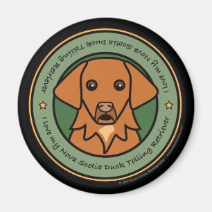Love My Toller Magnet