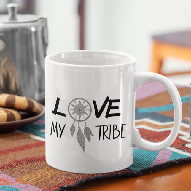 Love My Tribe Friends Gift Coffee Mug (Creator Uploaded)
