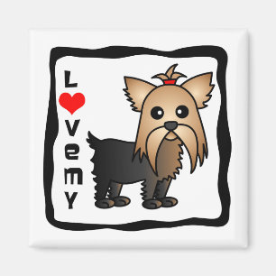 Love My Yorkshire Terrier Magnet