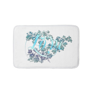 Love n Flowers Bath Mat