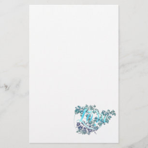 Love n Flowers Stationery