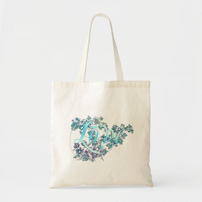 Love n Flowers Tote Bag (Front)