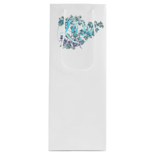 Love n Flowers Wine Gift Bag