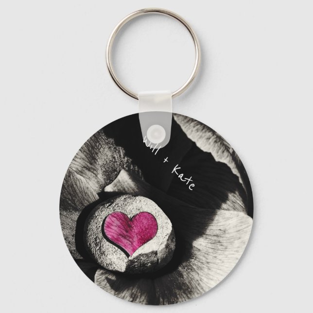 Love Names & Hearth of Stone (Together + Forever) Key Ring (Front)