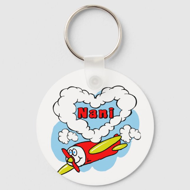 Love Nani Kids Aeroplane Key Ring (Front)