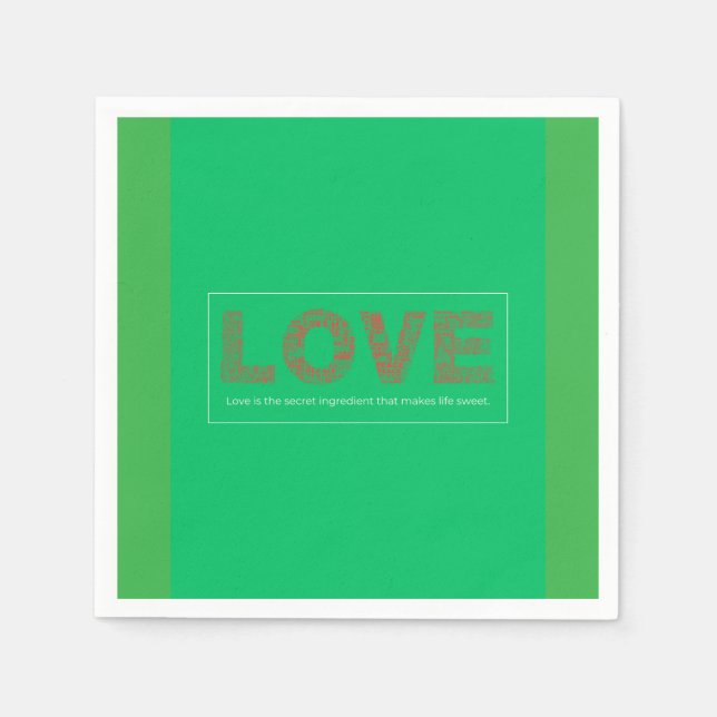 Love Napkin (Front)