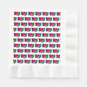 Love napkin