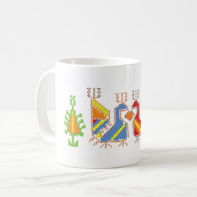 Love Native Bulgarian Motive Classic Mug (Front Left)