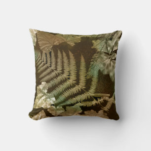 Love Nature Ferny Leaf Print Cushion
