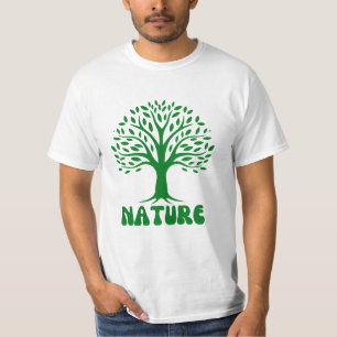 LOVE NATURE NATURAL TREE PLANTS GREENERY  T-Shirt