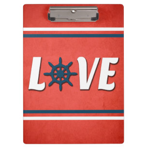 Love nautical design clipboard
