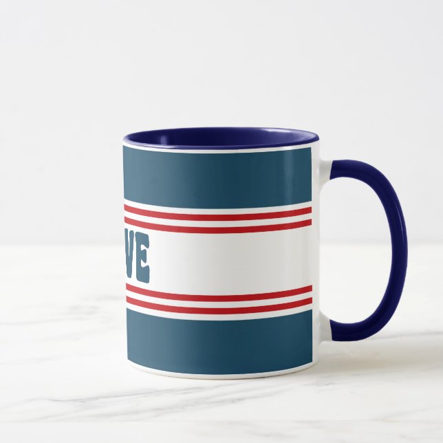 Love nautical design mug (Right)