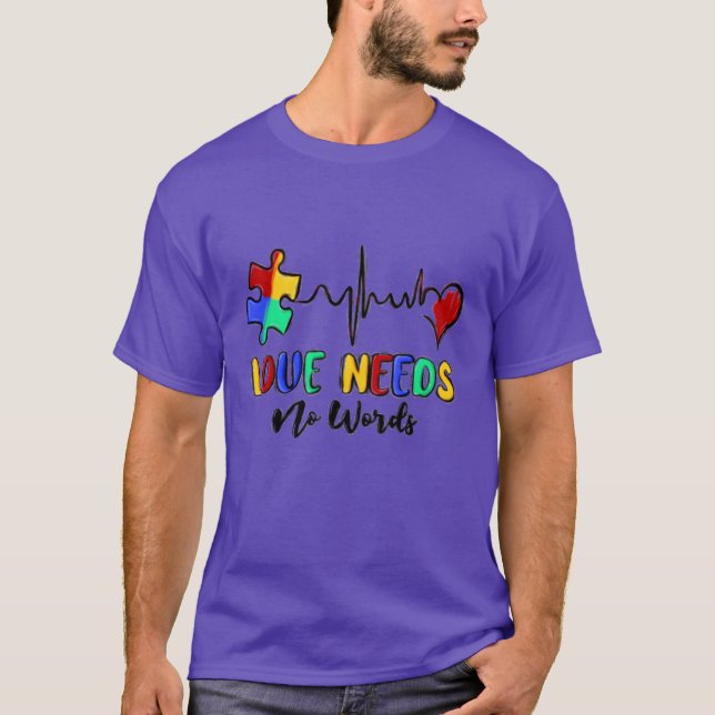 love needs no words gift T-Shirt (Front)