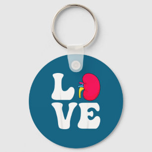 Love Nephrology Nurse Valentine's Day Dialysis Key Ring