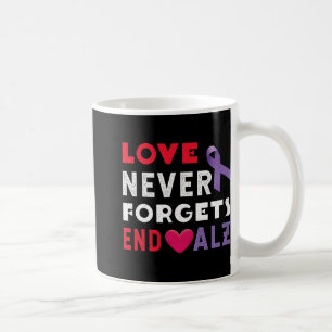 Love Never End Heimer End Heimerheimer Heimerheime Coffee Mug