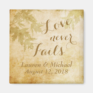 Love Never Fails Nature Magnet