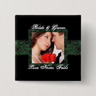 Love Never Fails Photo Button