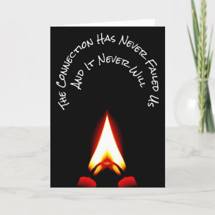 Love Never Fails Poem Holiday Card